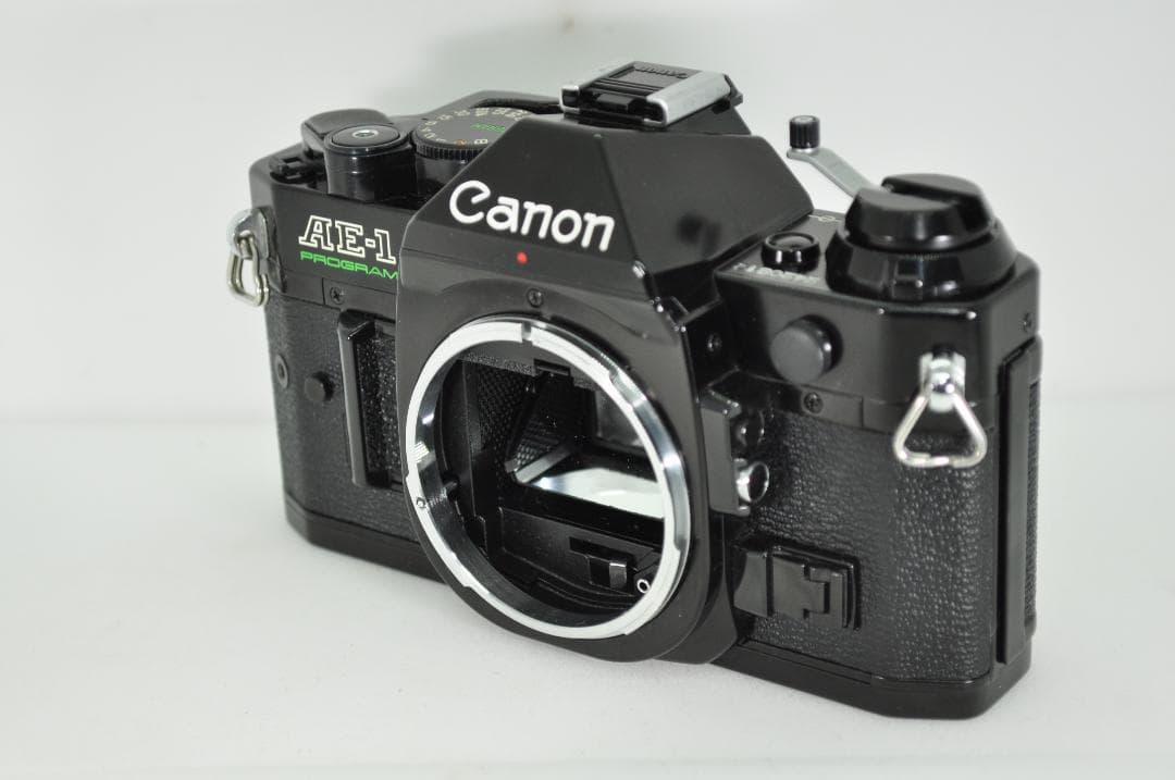 美品 Canon AE-1 PROGRAMモルト交換 簡易整備済 露出計動作OK
