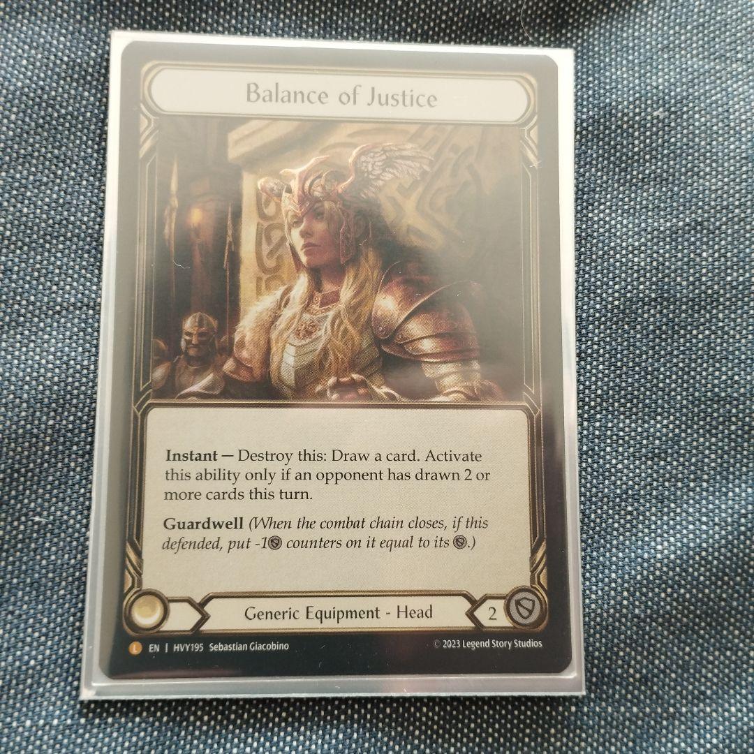 その他 FaB Balance of Justice RF