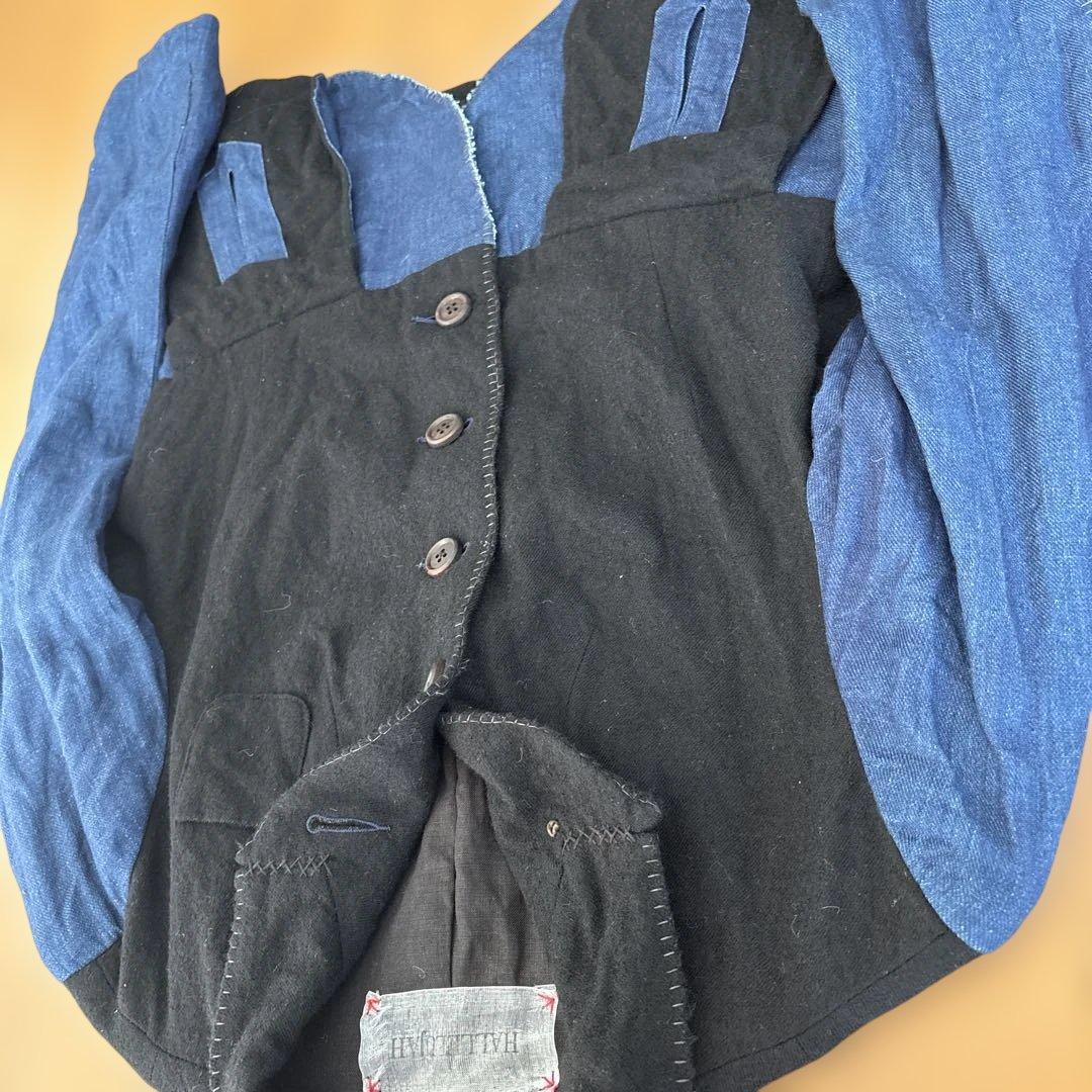 hallelujah テーラードジャケット　ハレルヤ　ウール　リネン