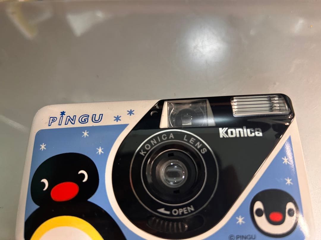 Konica K mini Pingu 希少動作品可愛いフィルムカメラ