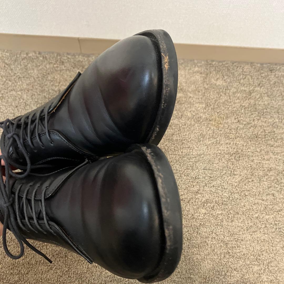 【リーガル】REGAL プレーントゥ415R 外羽 ブラック 27cm