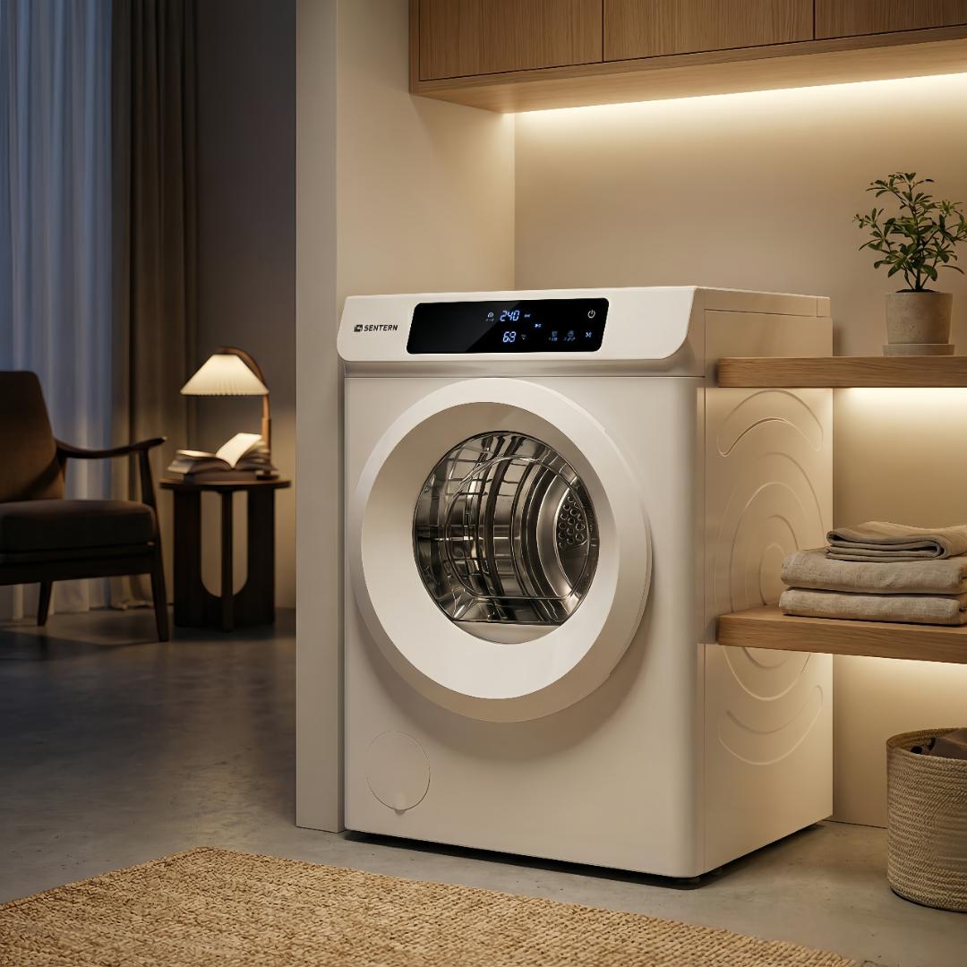 超人気✨！衣類乾燥機 8kg 家庭用 大容量 コンパクト設計 ドラム式 梅雨対策