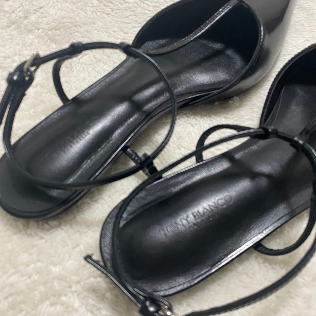 極美品　TONY BIANCO トニービアンコ　Tストラップシューズ　サイズ6