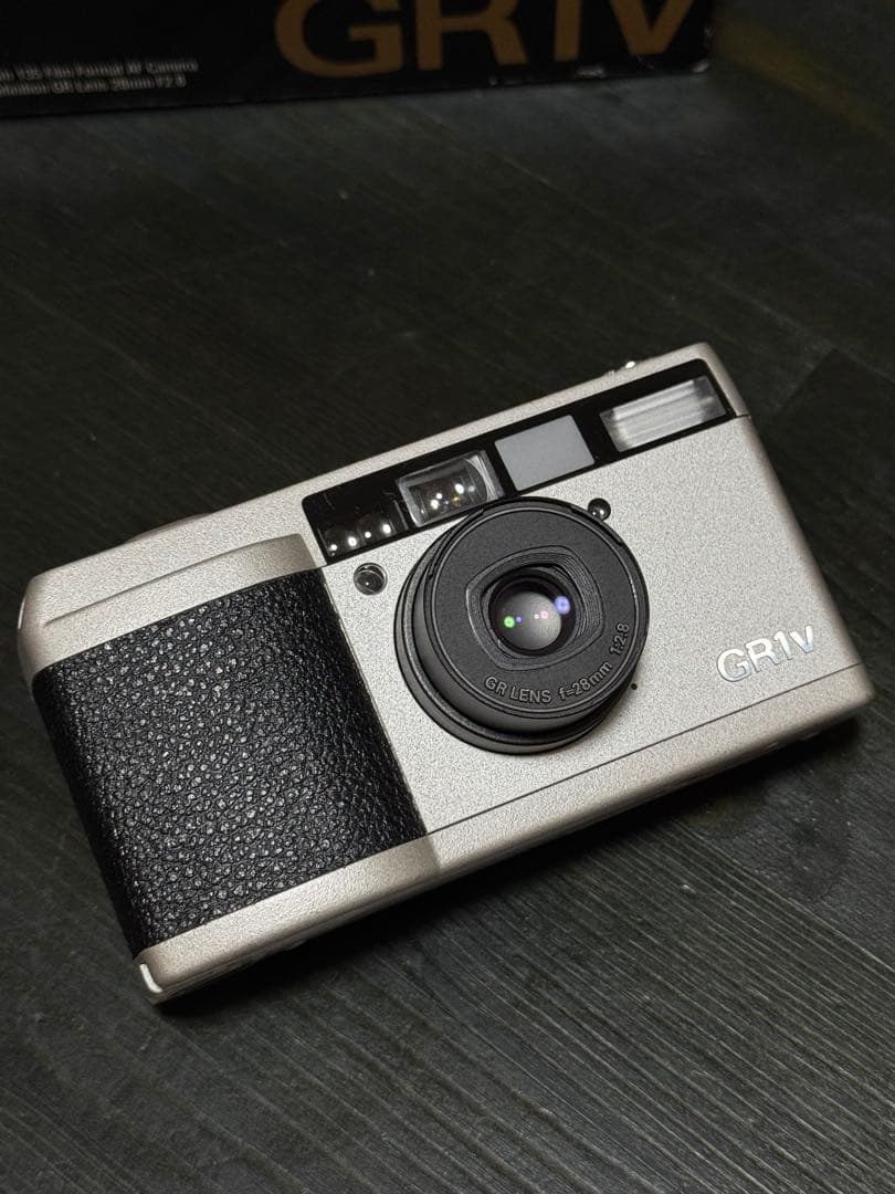 RICHO GR1v シルバー　コンパクトフィルムカメラ