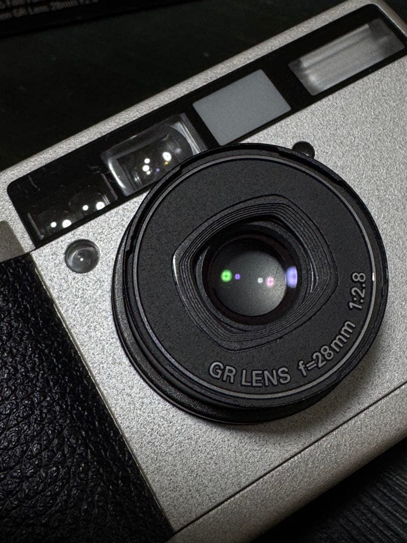 RICHO GR1v シルバー　コンパクトフィルムカメラ