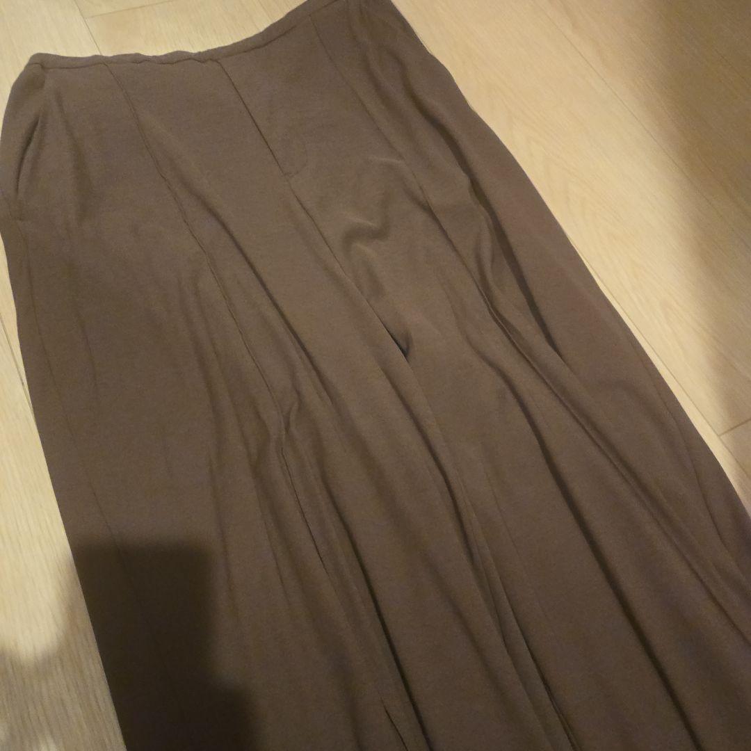 ETRE TOKYO 新作 ピンタックリラクシーパンツ ブラウン