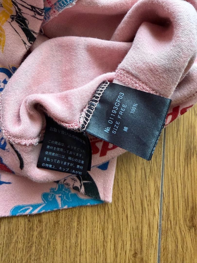 ヒステリックグラマー　ガールロゴ　総柄パーカー