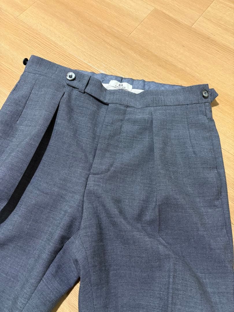 未使用に近い　GTA セルジオ　グルカパンツ　グレー　44