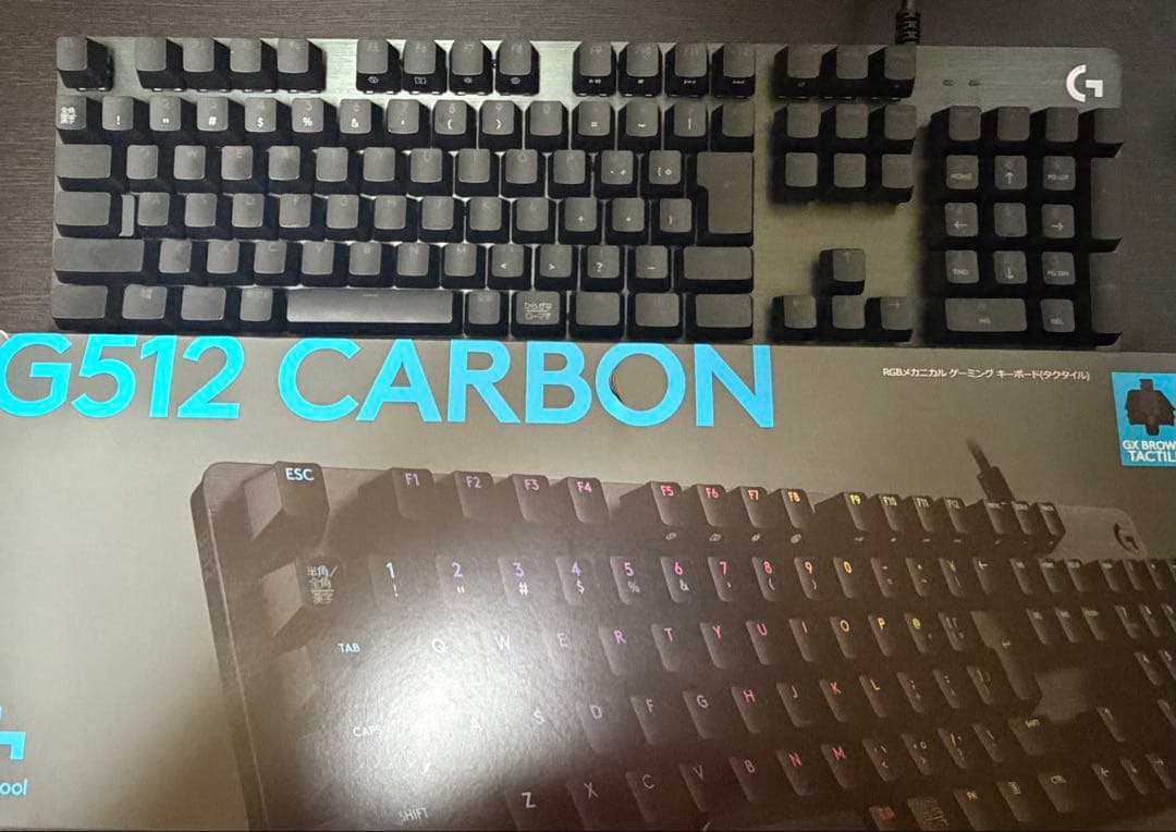 Logicool ゲーミングキーボード G512r-TC (CARBON)