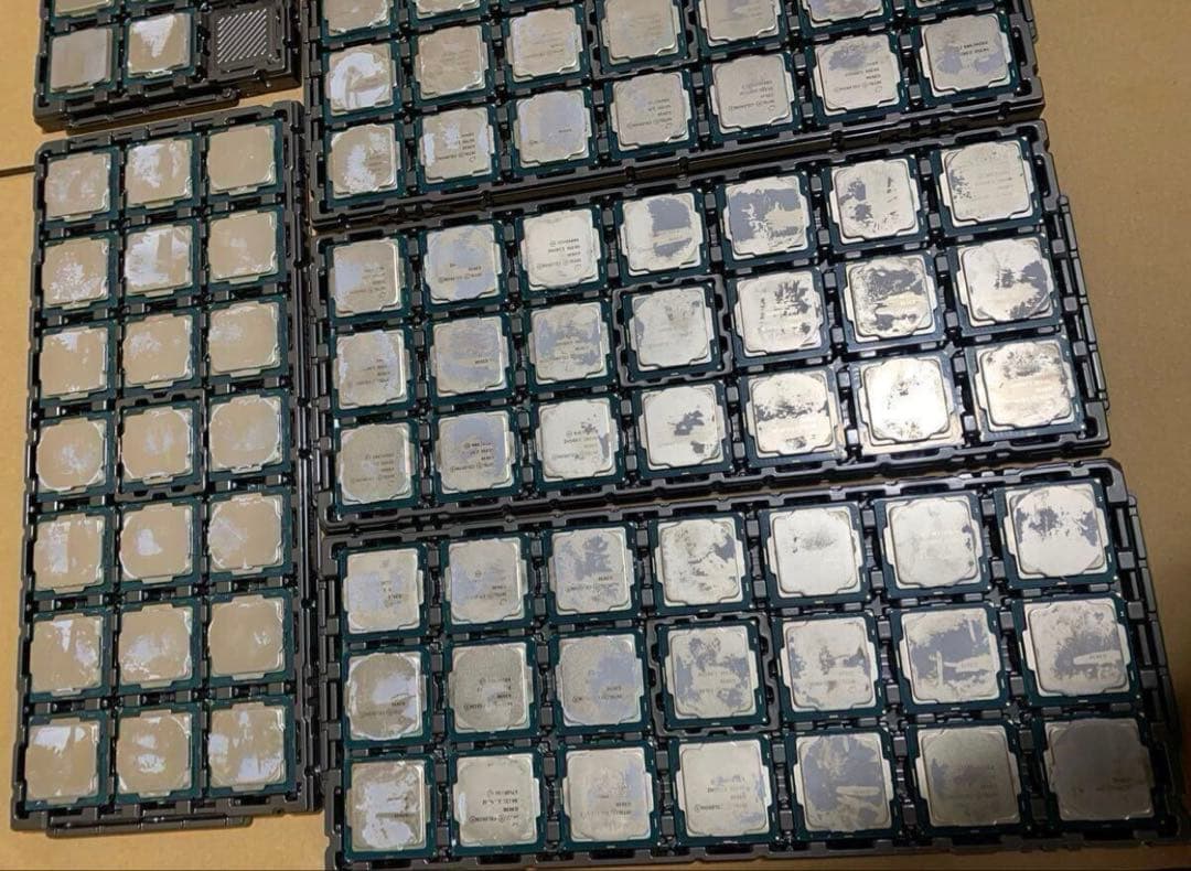 大量CPU 133個セット/まとめて Intel Celeron G3900