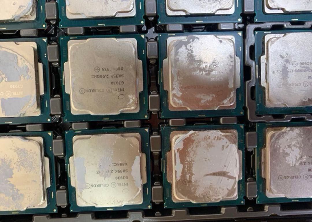 大量CPU 133個セット/まとめて Intel Celeron G3900