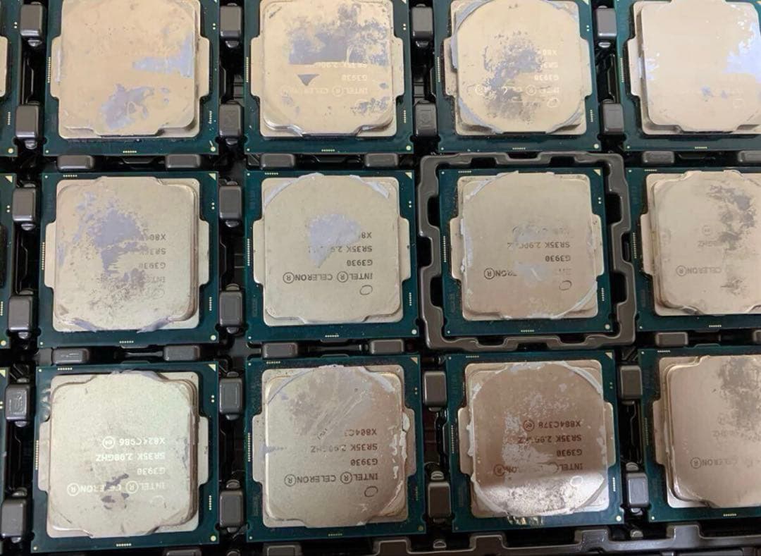 大量CPU 133個セット/まとめて Intel Celeron G3900