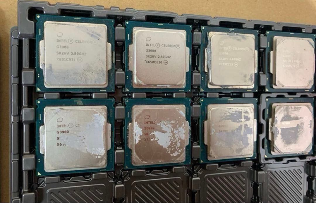 大量CPU 133個セット/まとめて Intel Celeron G3900