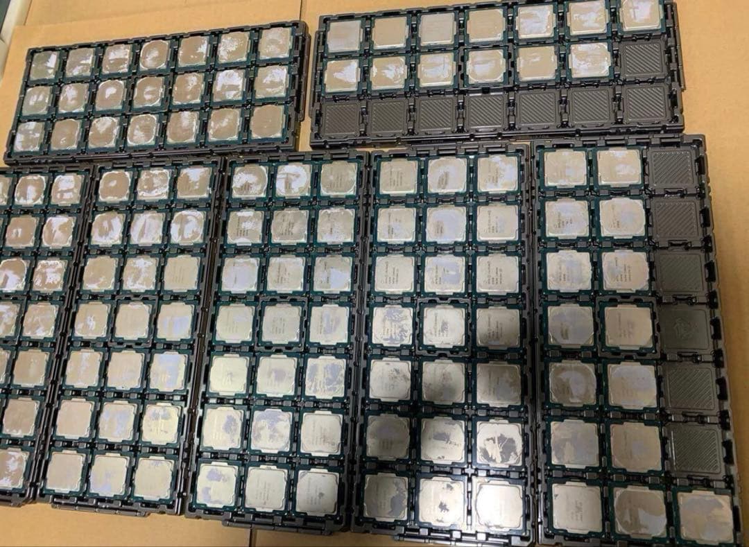 大量CPU 133個セット/まとめて Intel Celeron G3900