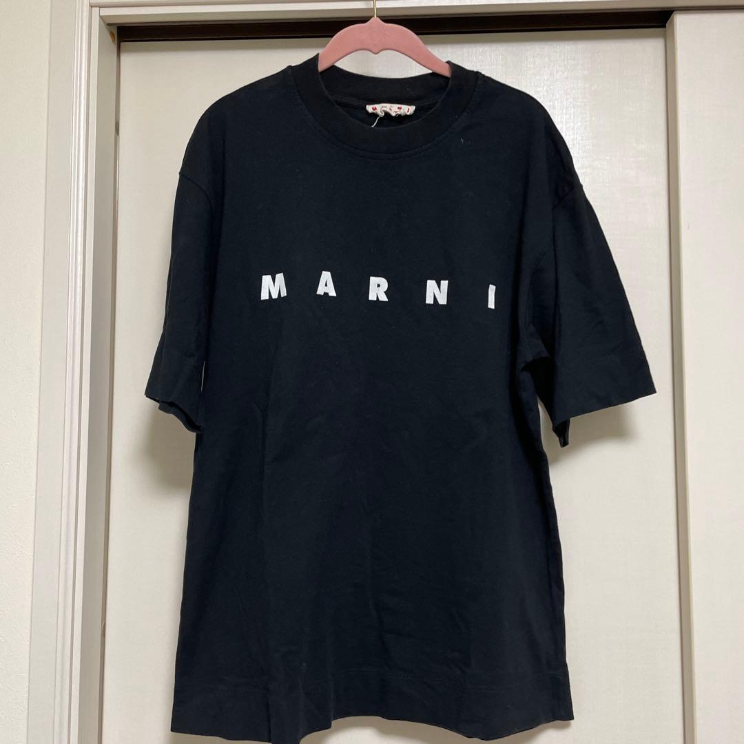 MARNI ブラック Tシャツ サイズ38