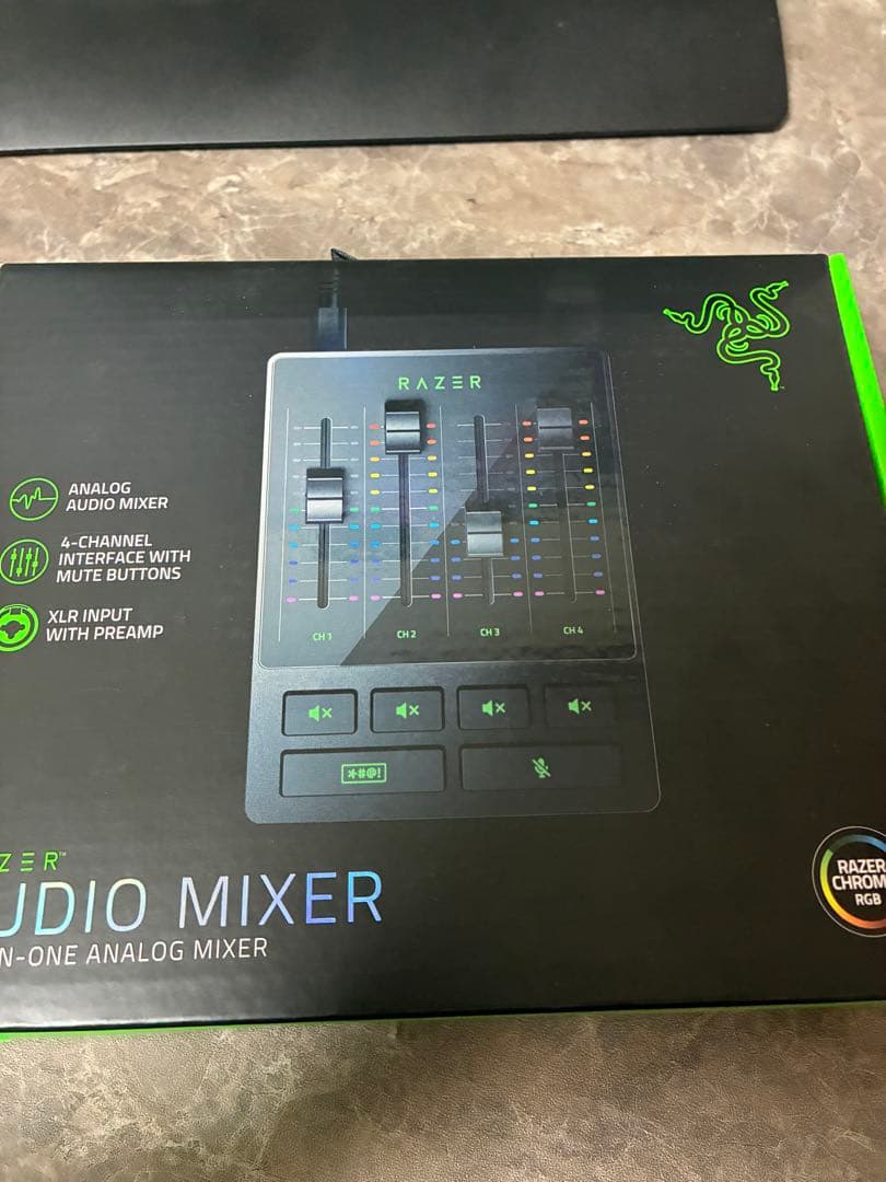 RAZER オーディオミキサー 4チャンネル