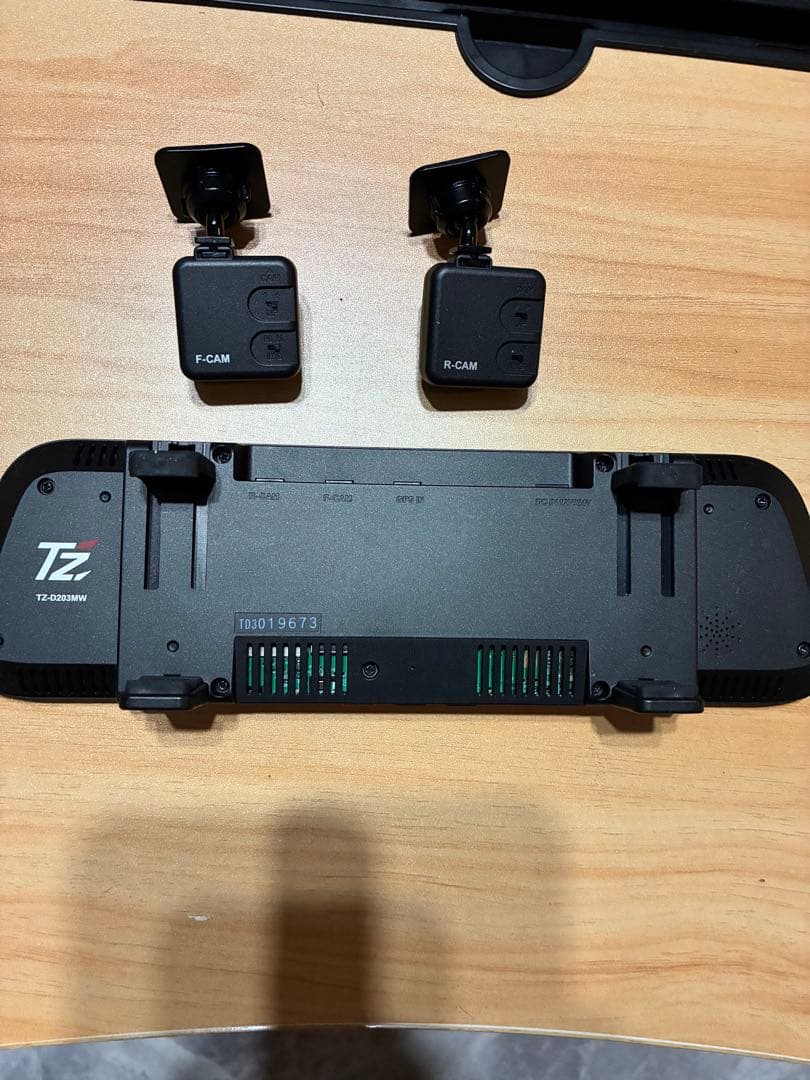 TZ-D203MW ドライブレコーダー 2カメラセット