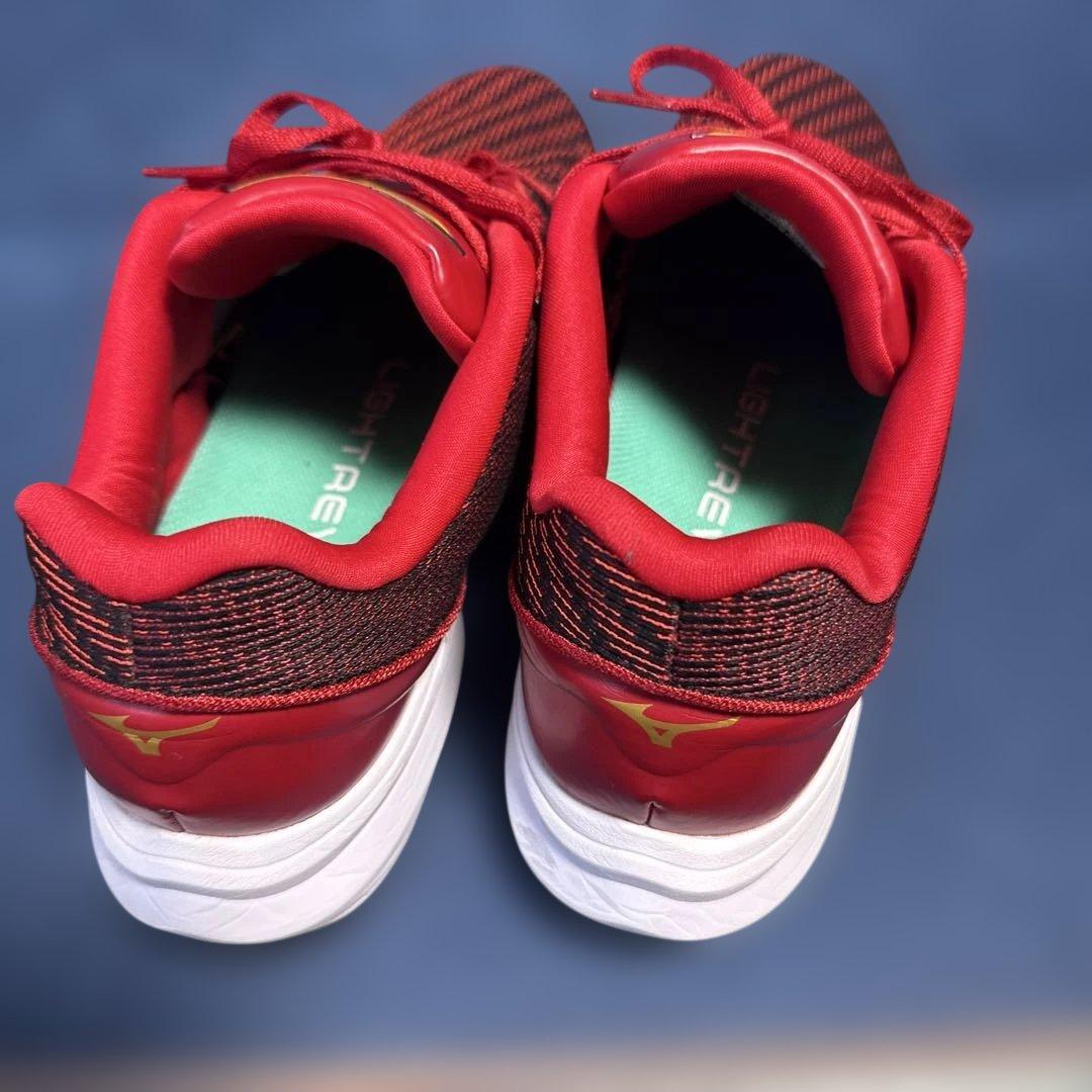 Mizuno 野球アップシューズ27.0cm レッド/ブラック