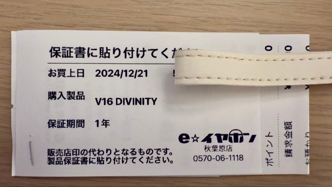 イヤホン THIEAUDIO V16 DIVINITY