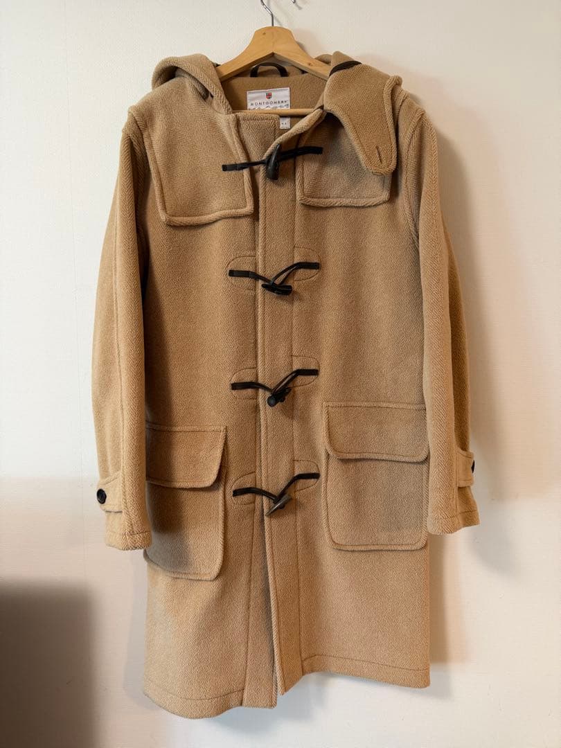 美品 英国製 Montgomeryモンゴメリー BEAMS 別注 ダッフルコート