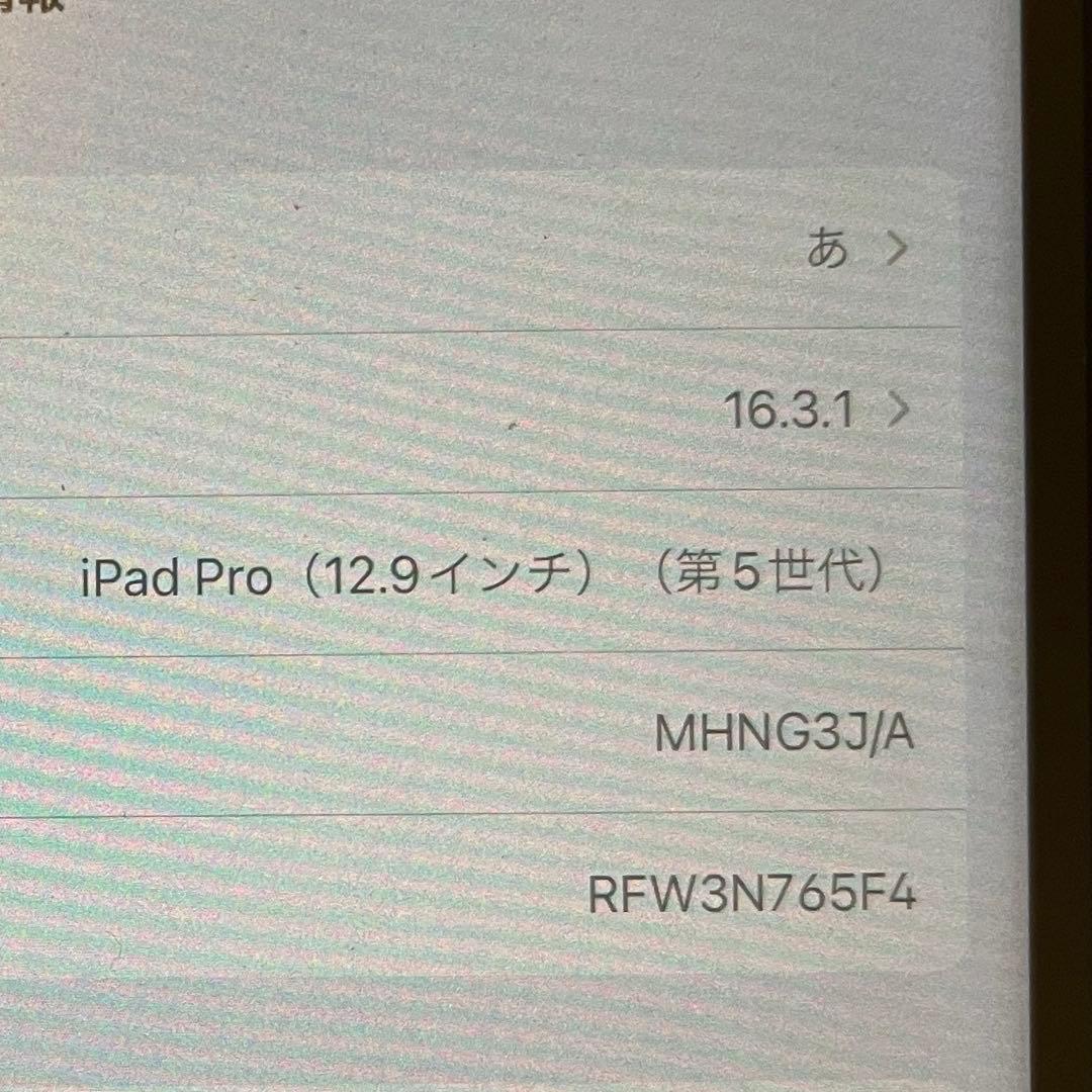 iPad Pro 12.9インチ スペースグレー 本体