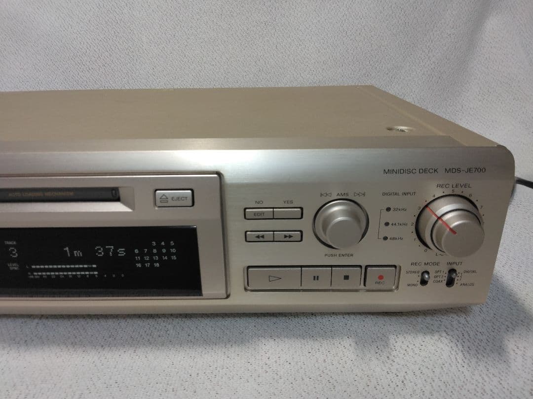 MDデッキ SONY MDS-JE700