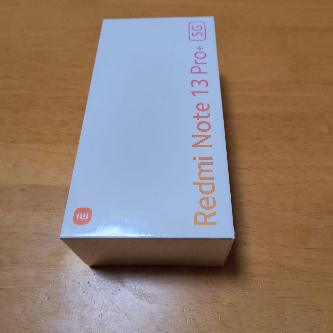 新品未開封　redmi note 13 pro+ ホワイト