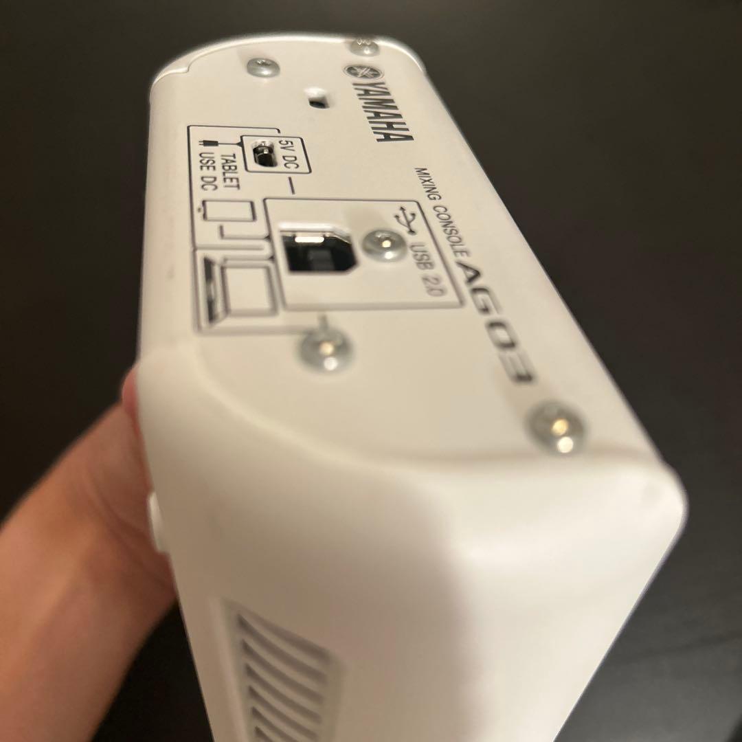 YAMAHA AG03 オーディオインターフェイス　ミキシングコンソール