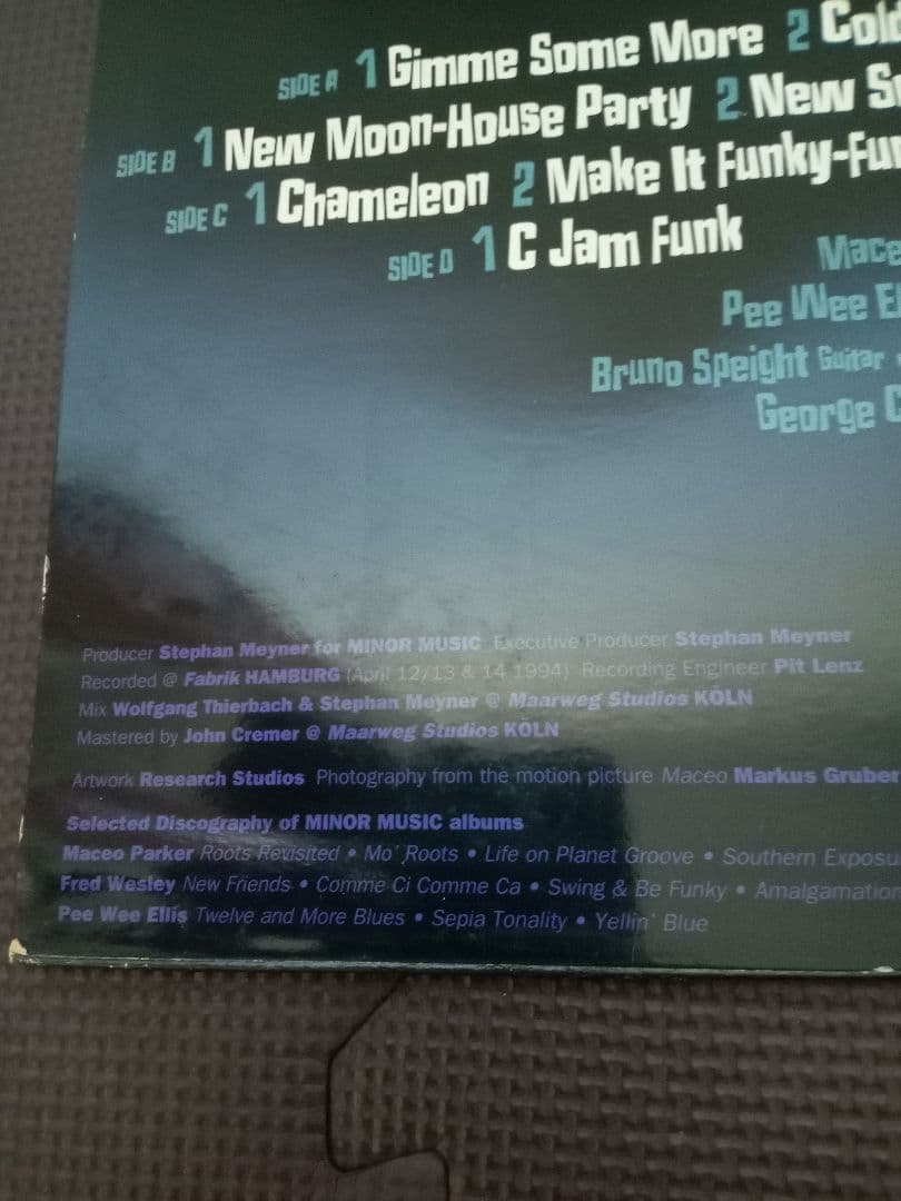 MACEO PARKER　レアグルーヴ　JAMES BROWN Pファンクソウル