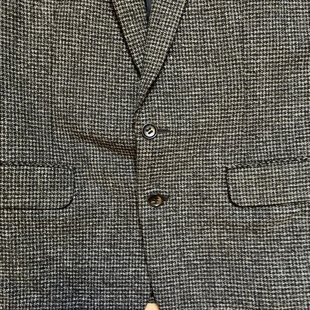 即*能様 COMME des GARCONS 美品 デカオム８０sウールジャケッ