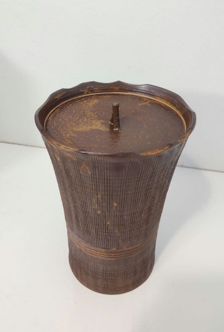 sylvester　　水指＆灰押　コテ型