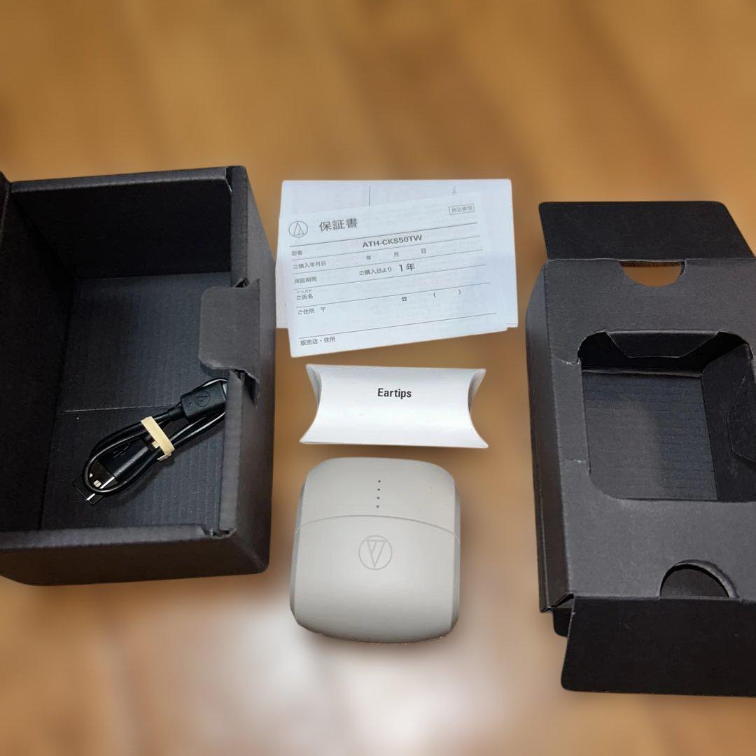 不具合なし　ATH-CKS50TW オーディオテクニカル　①