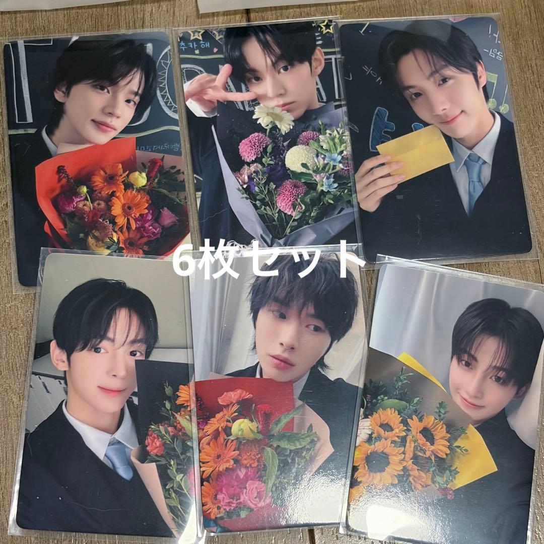 TWS playhard yizhiyu クリスマス トレカ 6枚セット