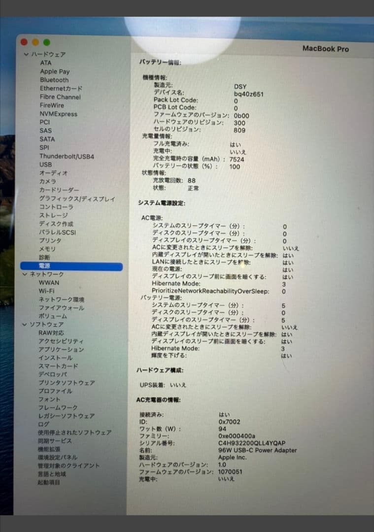 1/31まで値引 Apple MacBookPro i9 SSD1TB 64GB