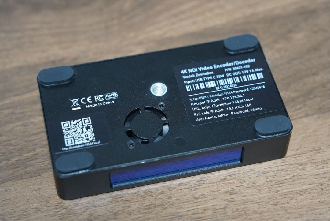 Zowietek 4K HDMI NDI エンコーダー/デコーダー