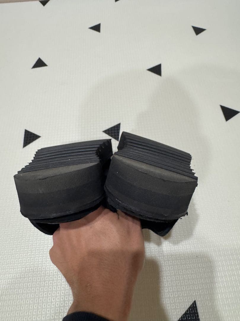 Vernacolo スエード ブラック 黒 42 サボ