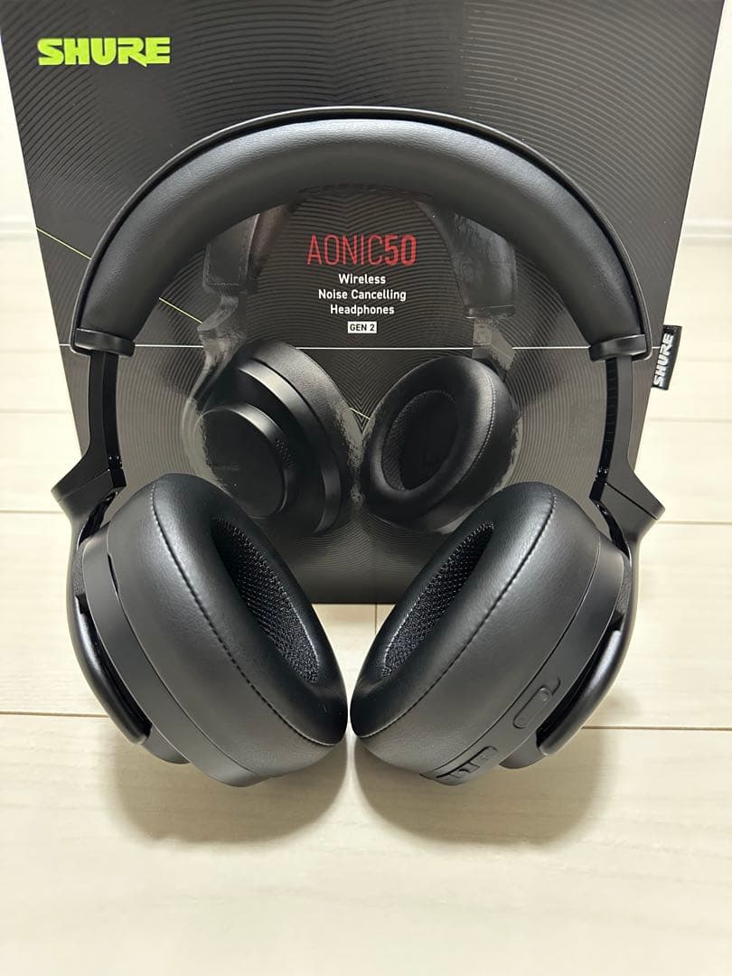 【極美品】SHURE AONIC50 GEN2 ワイヤレスヘッドホン◎ノイキャン