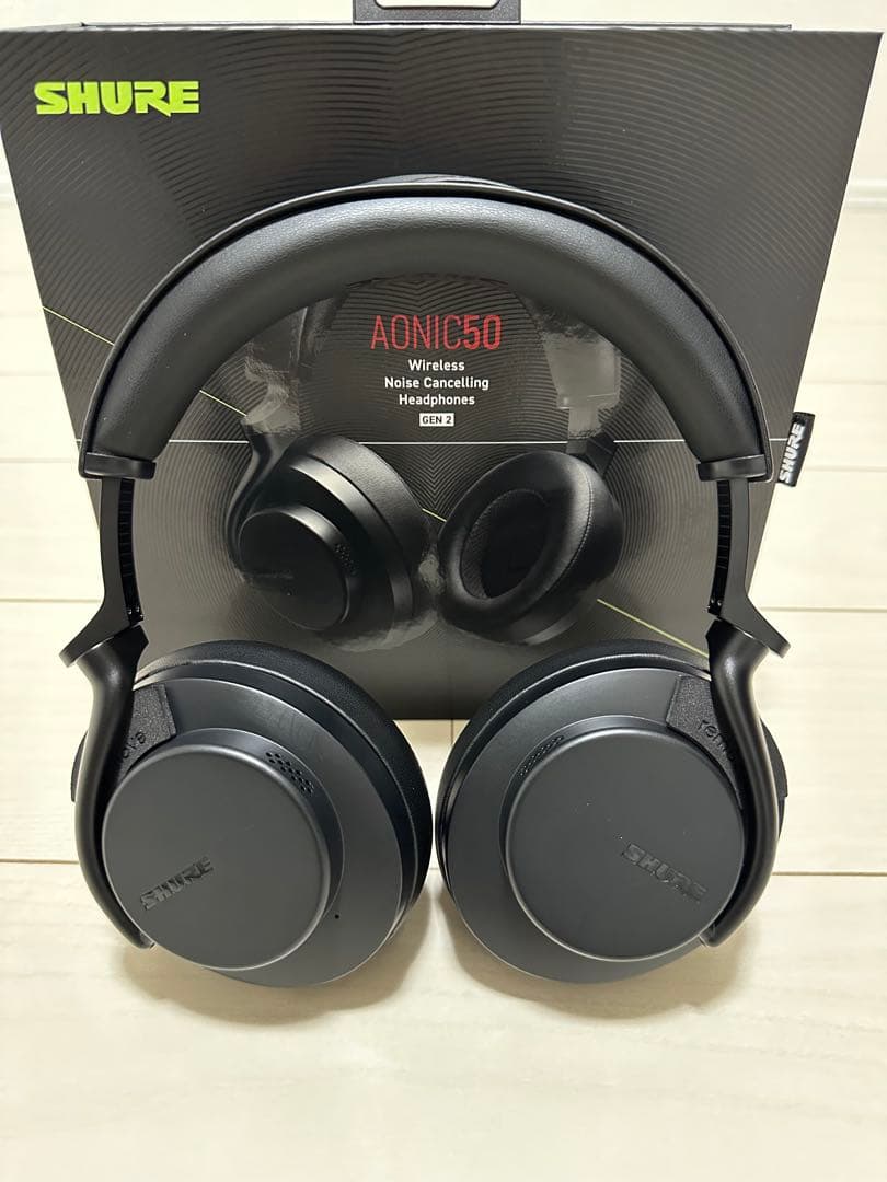 【極美品】SHURE AONIC50 GEN2 ワイヤレスヘッドホン◎ノイキャン