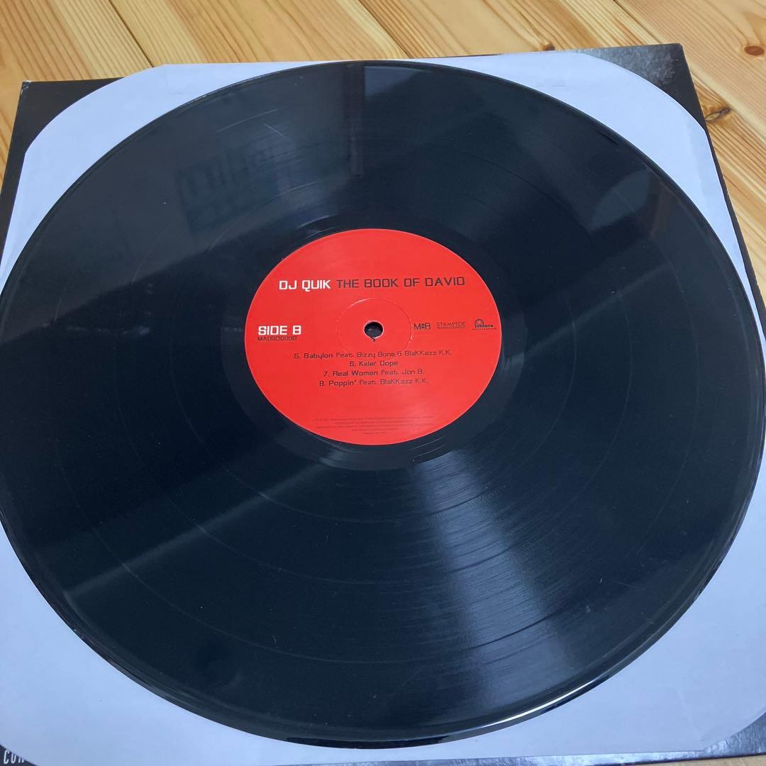 DJ QUIK THE BOOK OF DAVID レコード