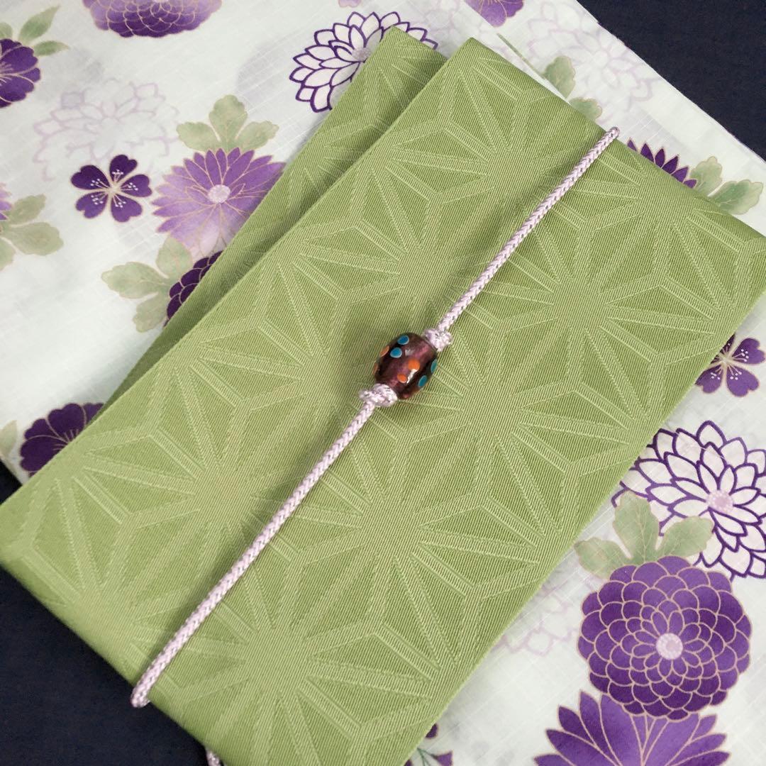 凛々 淡水にふわり 大和菊★大人ゆかた 浴衣セット★新品 ゆかた 3点セット