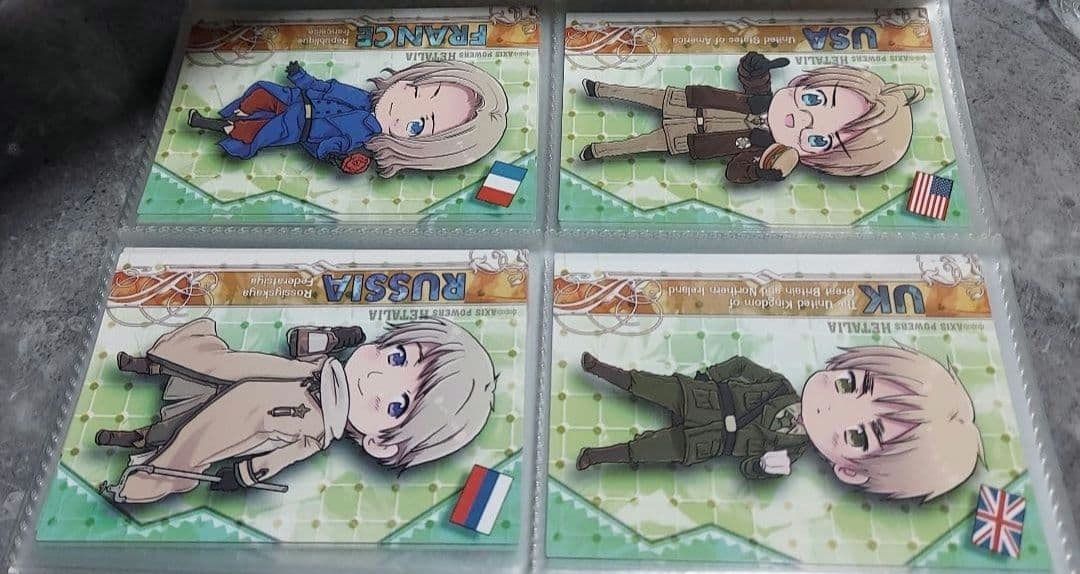 ヘタリア トレーディングカード 初版　68枚　スペシャルカード　ノーマル　原作柄