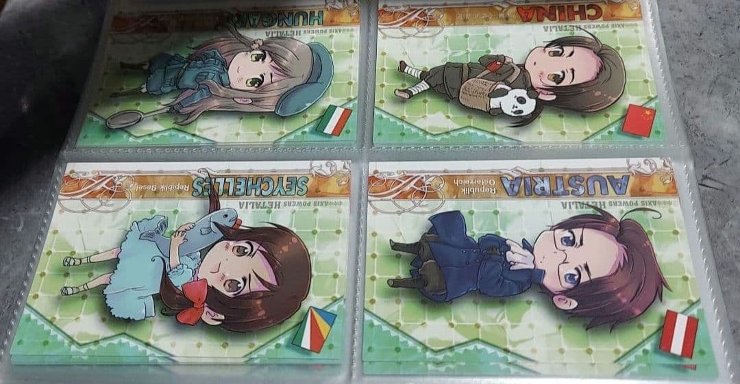 ヘタリア トレーディングカード 初版　68枚　スペシャルカード　ノーマル　原作柄