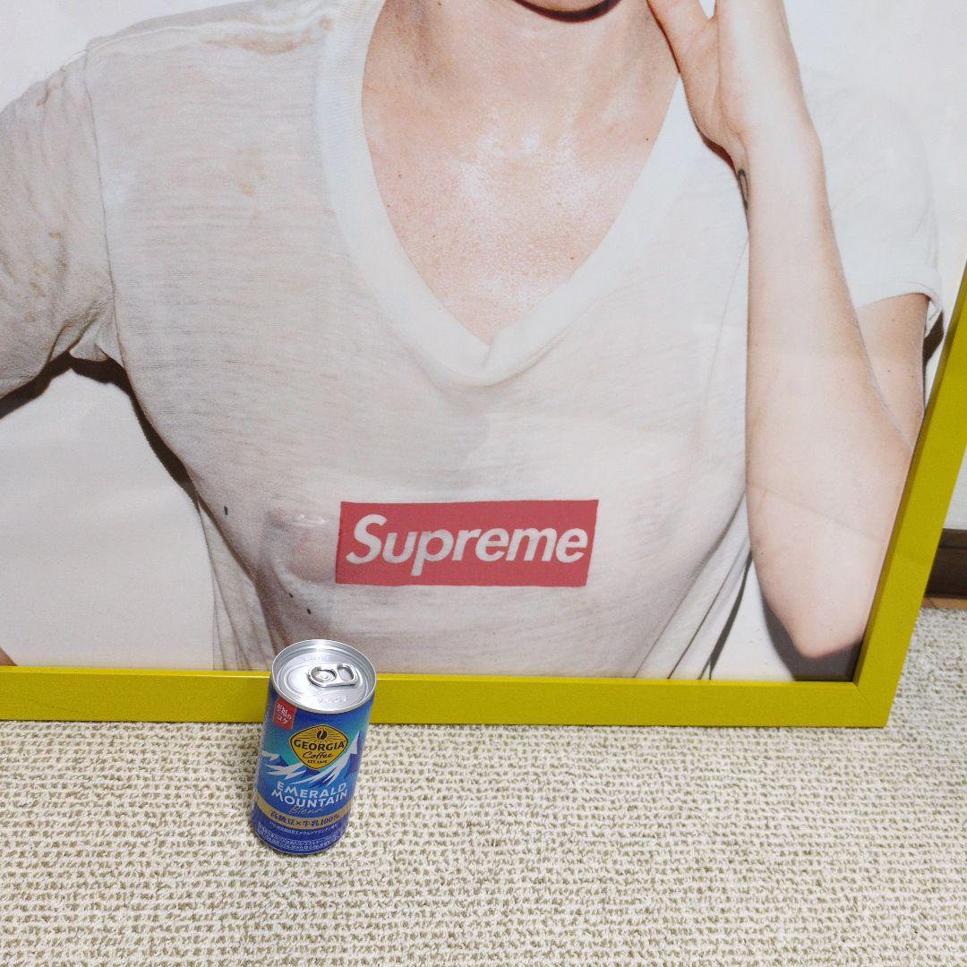 シュプリーム Supreme × レディ・ガガ イエロー 額装