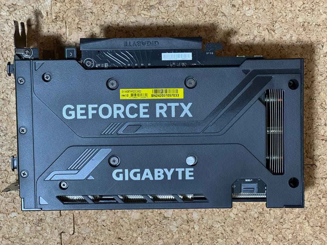 グラフィックボード・グラボ・ビデオカード GIGABYTE GEFORCE RTX 4060Ti WINFORCE 8GB