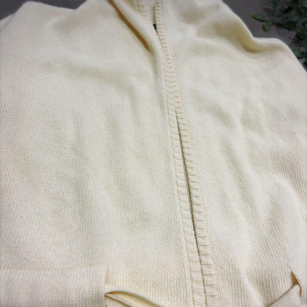 【美品】マックスマーラウィークエンド　カーディガン　フード　カシミヤ混