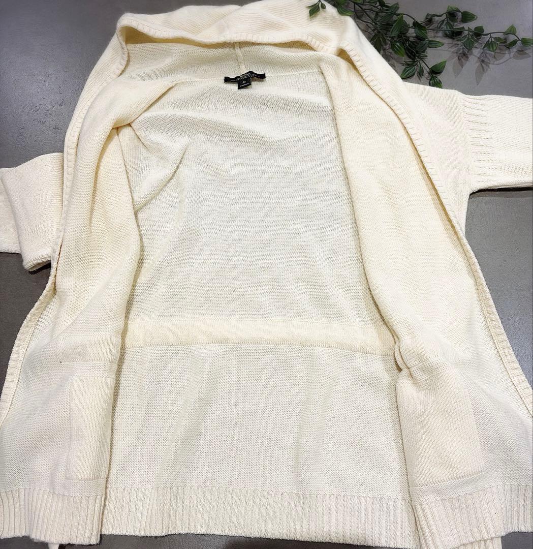 【美品】マックスマーラウィークエンド　カーディガン　フード　カシミヤ混