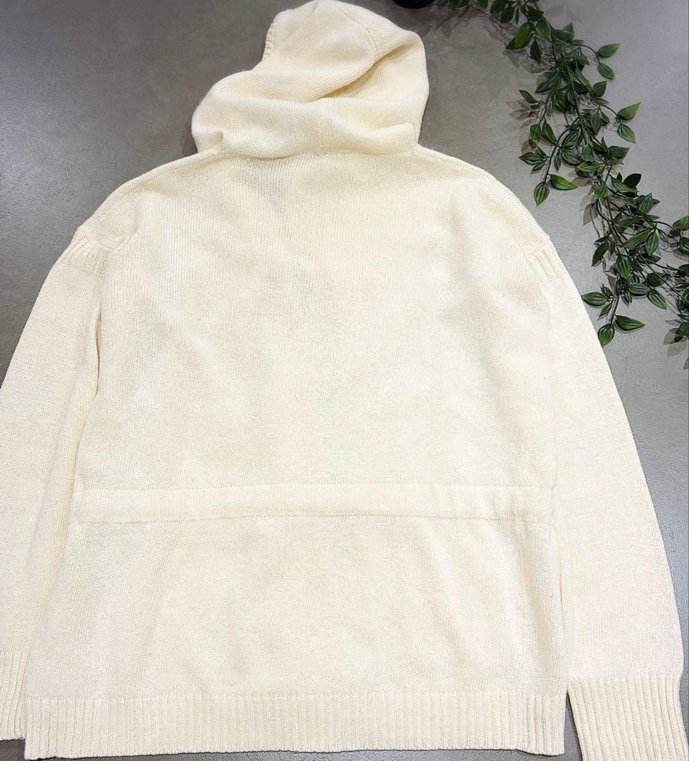 【美品】マックスマーラウィークエンド　カーディガン　フード　カシミヤ混