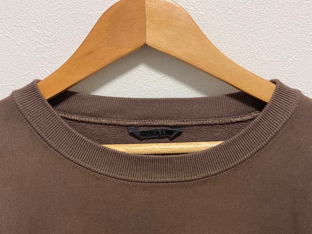 AURALEE super milled P/O 3 sweat スウェット