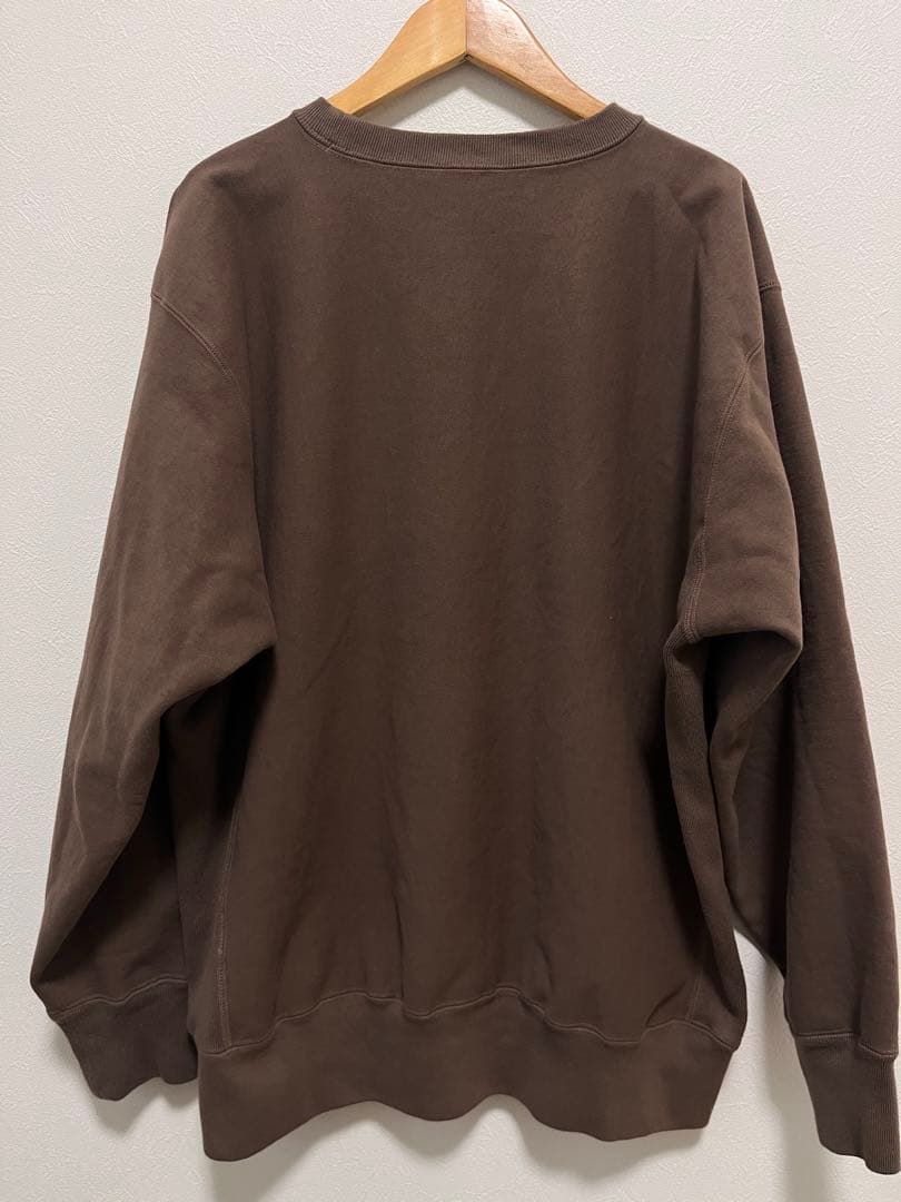 AURALEE super milled P/O 3 sweat スウェット