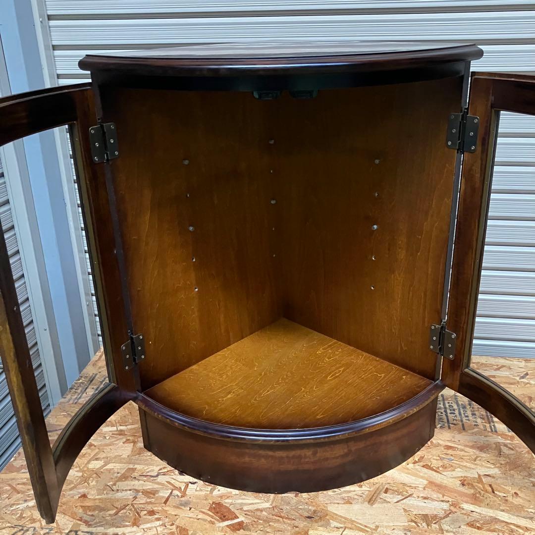 A2D66■karimoku カリモク コロニアル コーナーボード キャビネット